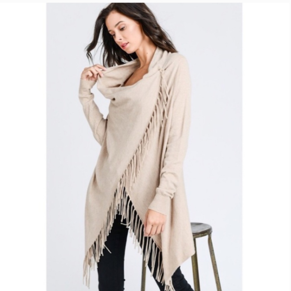 SALE! Wrap Cardigan/Poncho